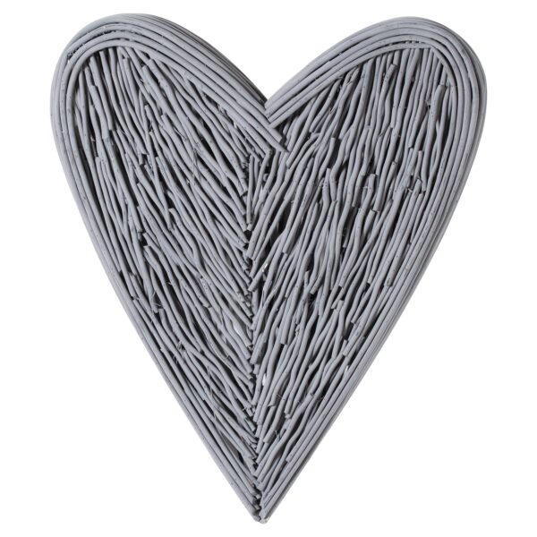 Grey Willow Branch Heart