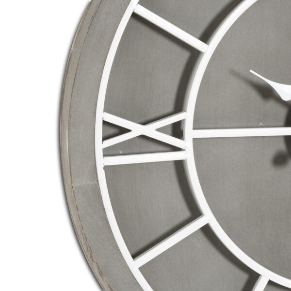 Williston Grey Wall Clock