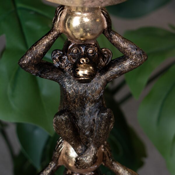 Double Monkey Candle Holder - Image 4