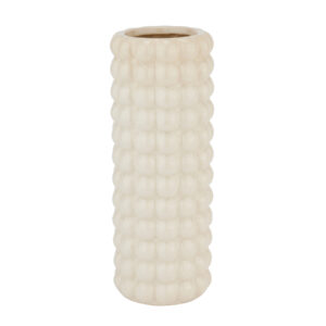 Seville Collection Cream Bubble Vase