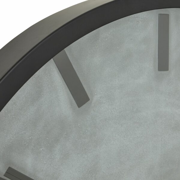 Large Concrete Effect Station Clock - Image 2