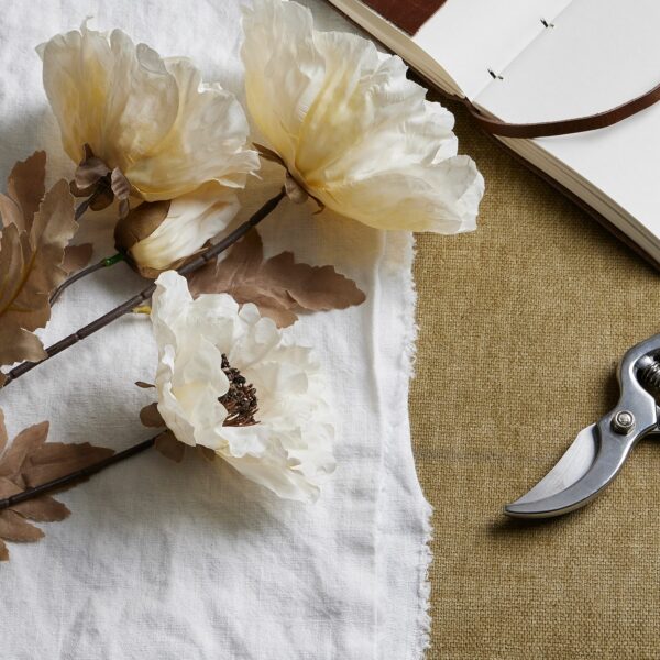 Large White Poppy Stem - Image 2