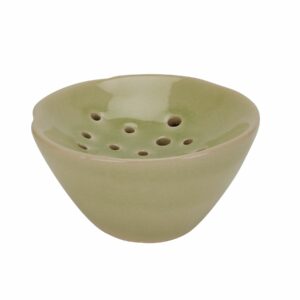 Light Green Ceramic Flower Frog