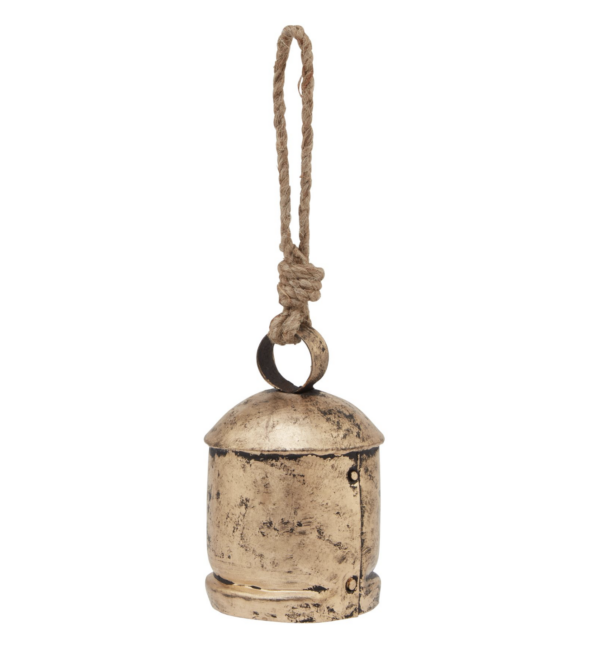 Antique Gold Bell Bauble