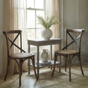 Cross Back Dining Chair