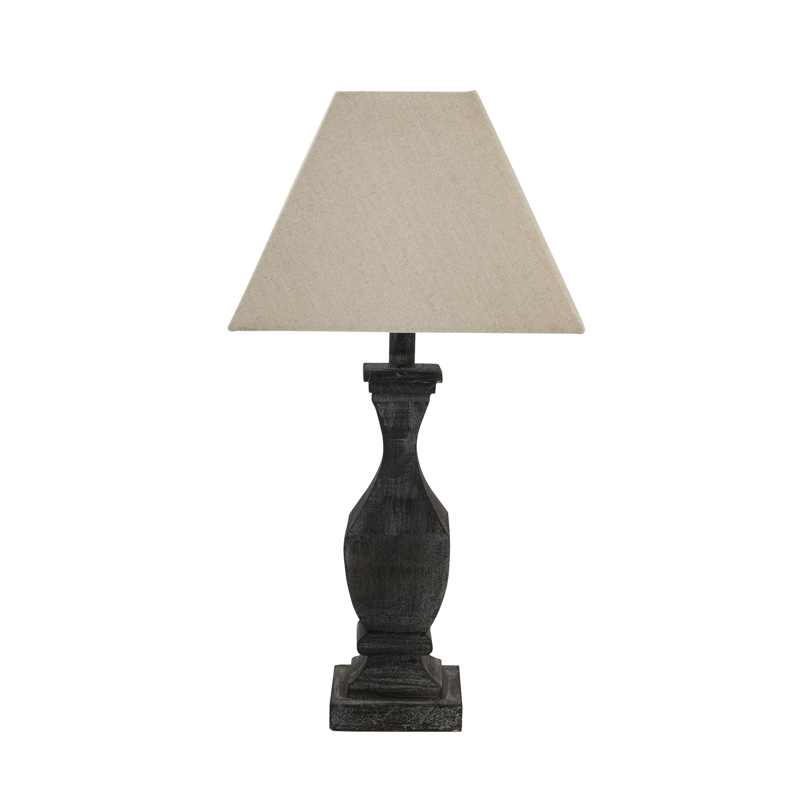 Incia Fluted Wooden Table Lamp - Image 2