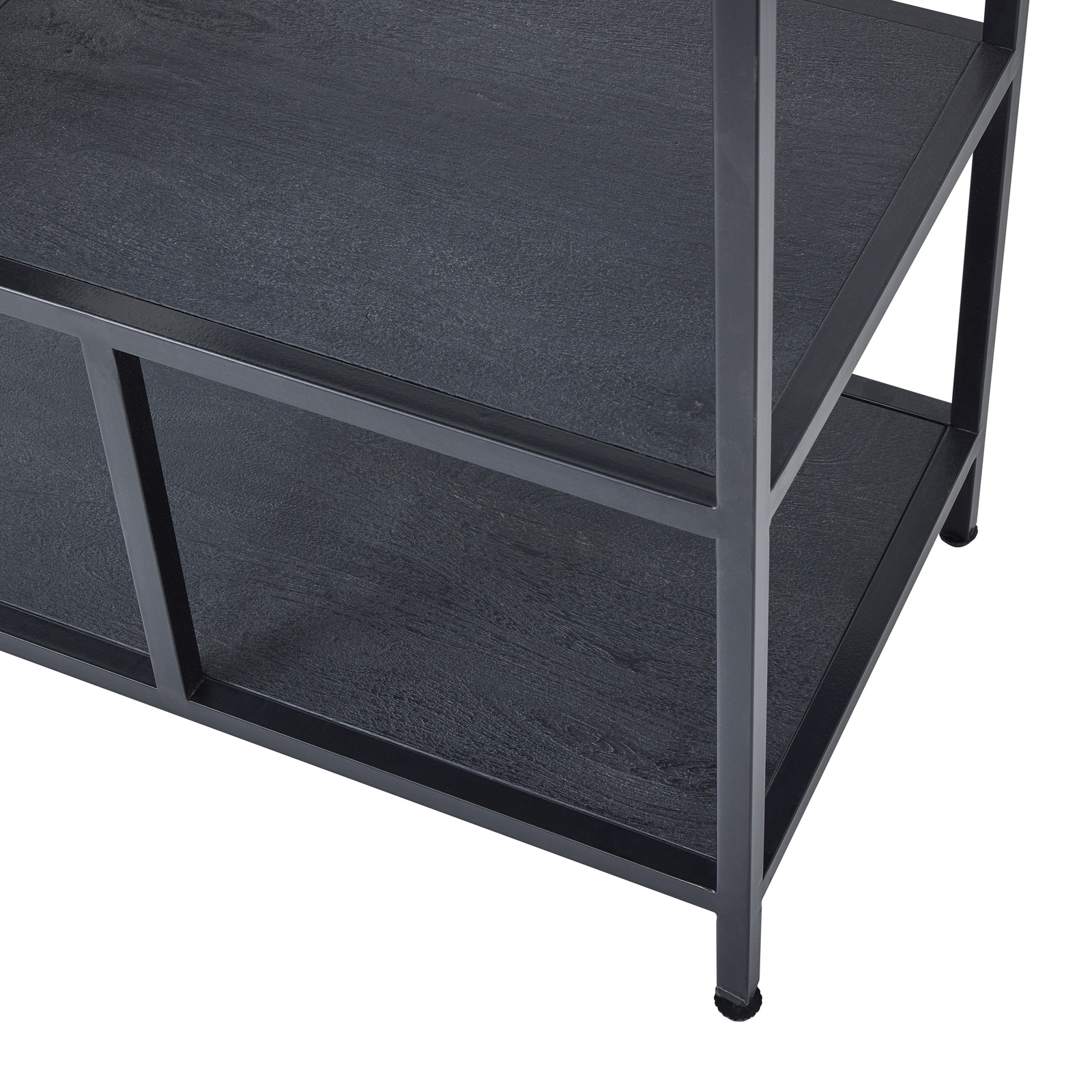Large Black Multi Shelf Unit - Image 4