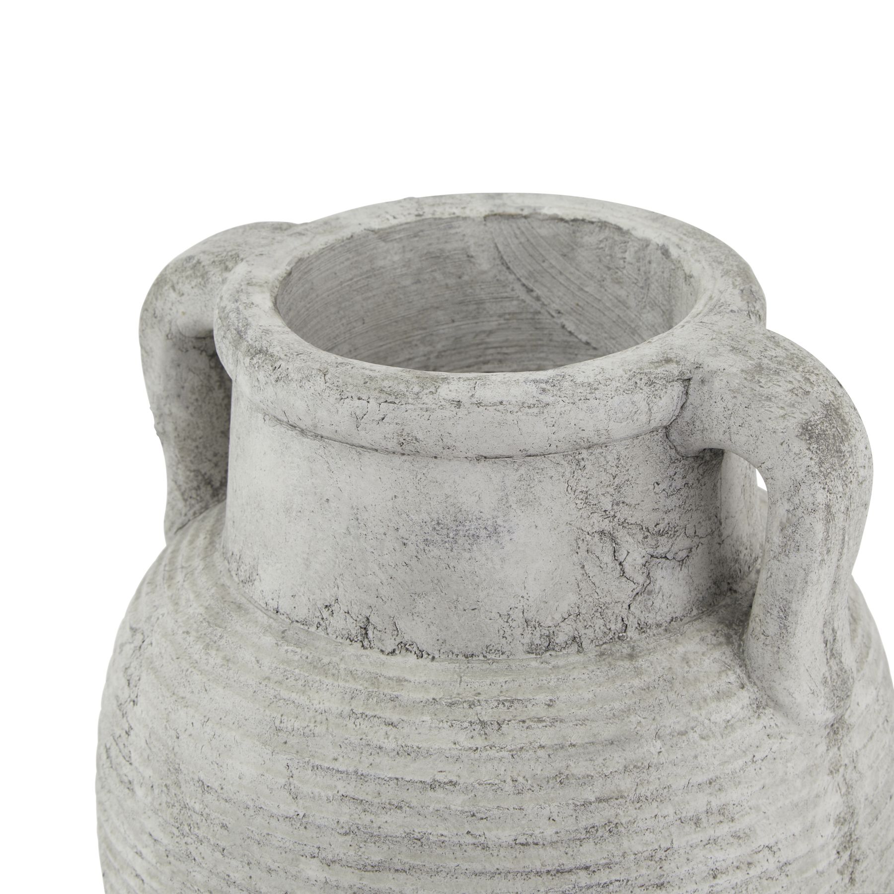 Athena Stone Amphora Decorative Pot - Image 3