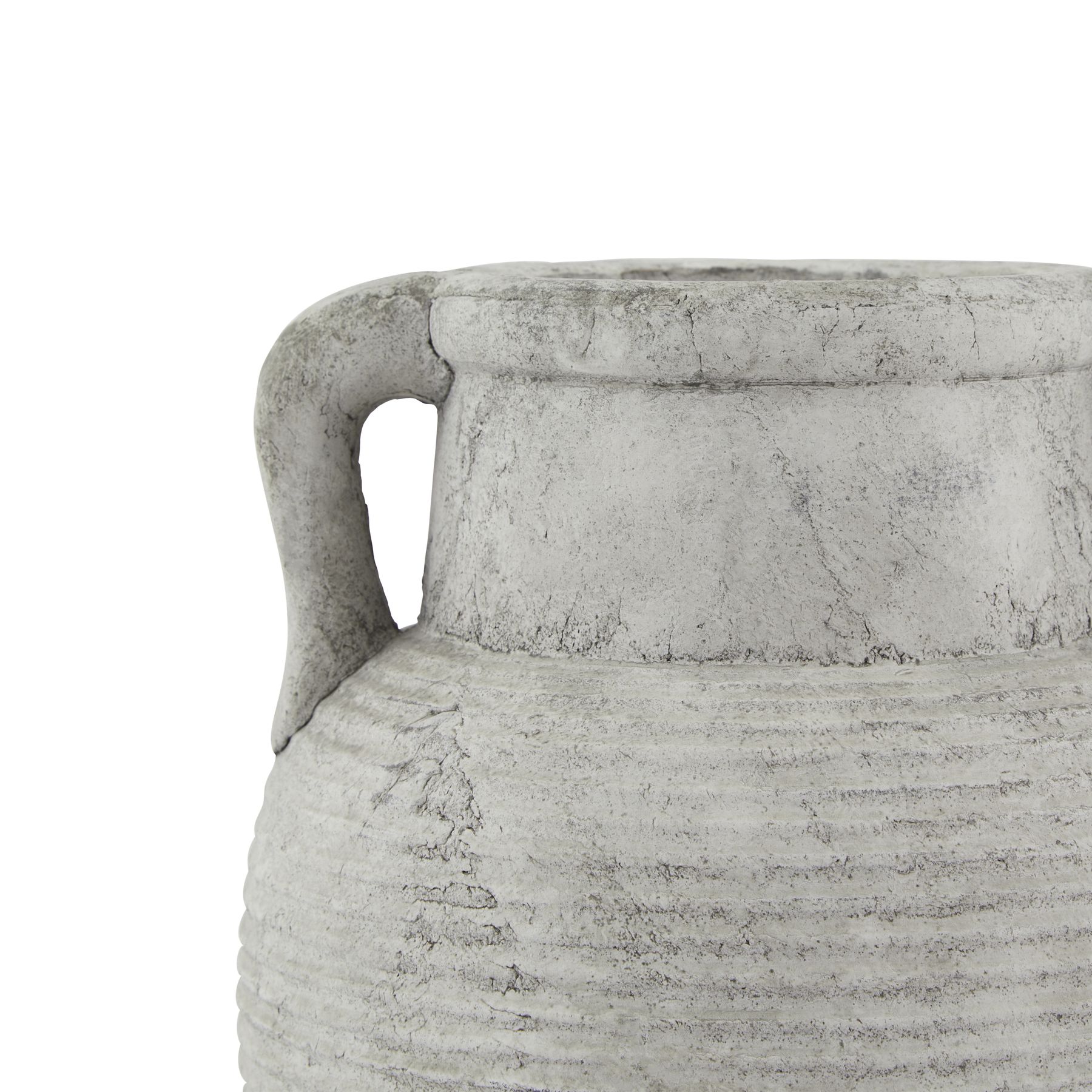 Athena Stone Amphora Decorative Pot - Image 4