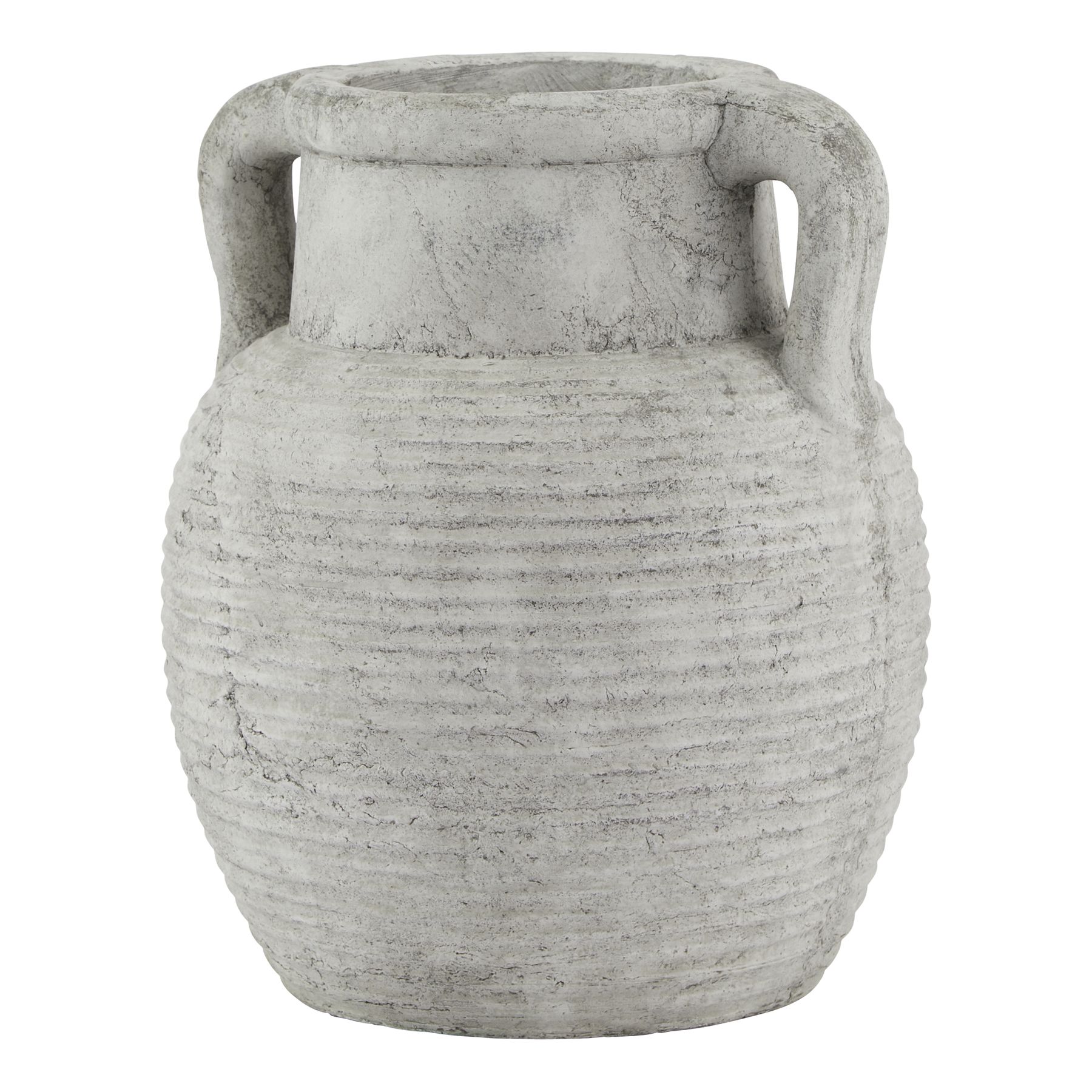 Athena Stone Amphora Decorative Pot - Image 2