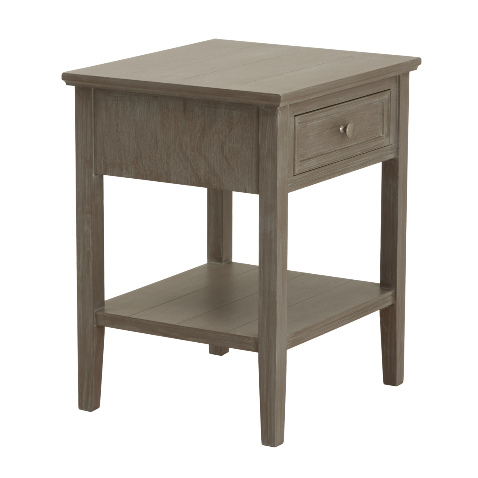 The Serene Collection One Drawer Side Table - Image 3