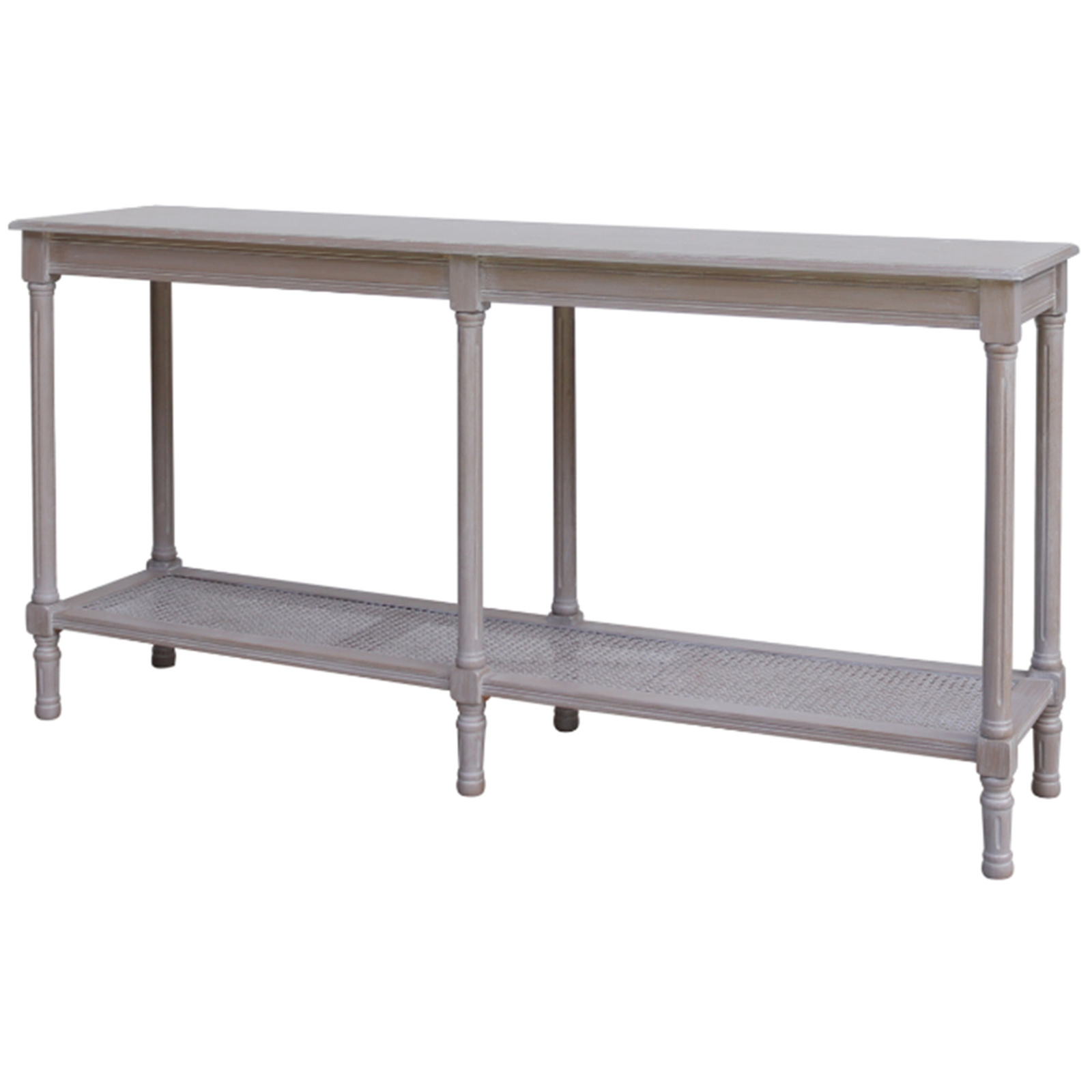 The Serene Rattan Collection Large Console Table - Image 2