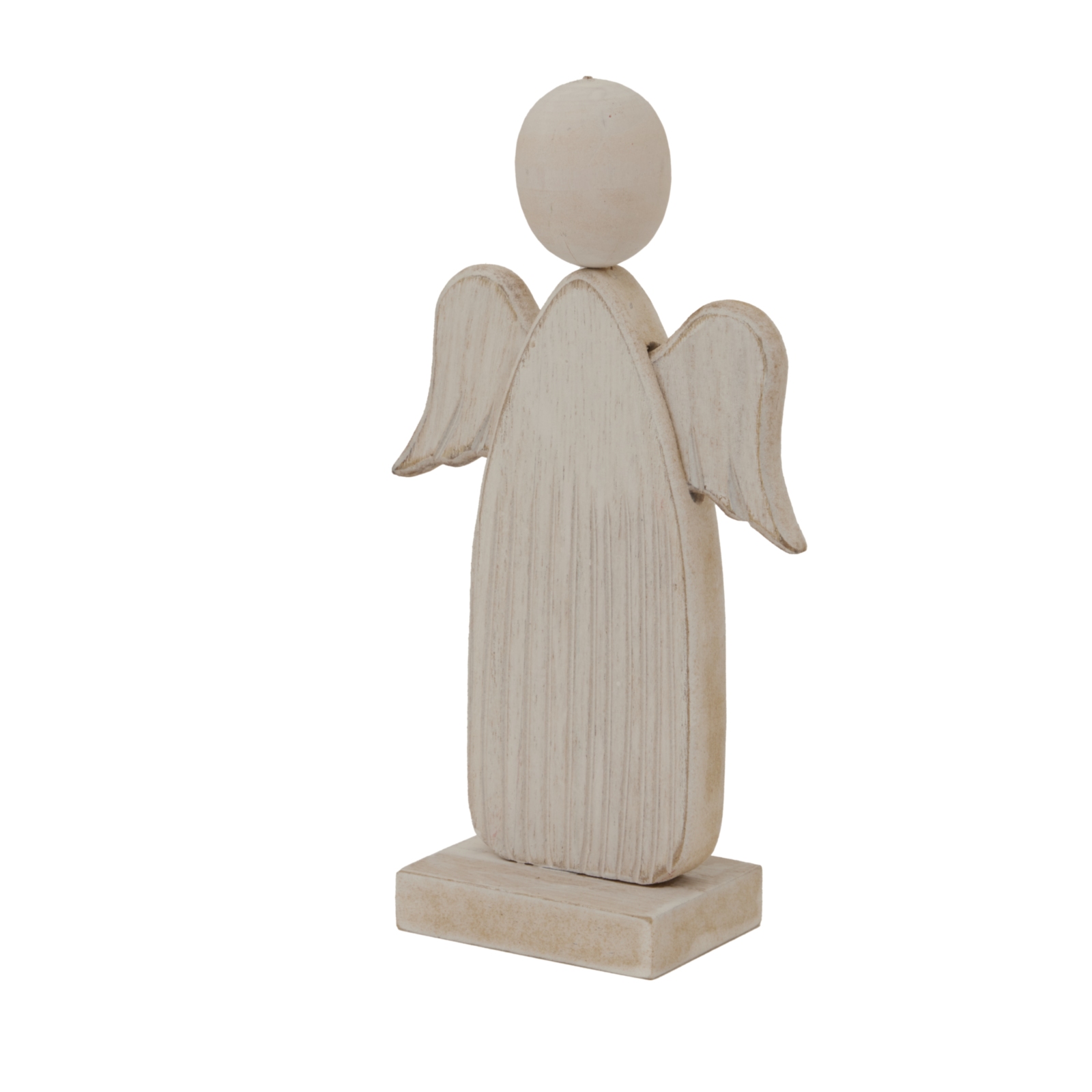 Whitewashed Rustic Angel - Image 3