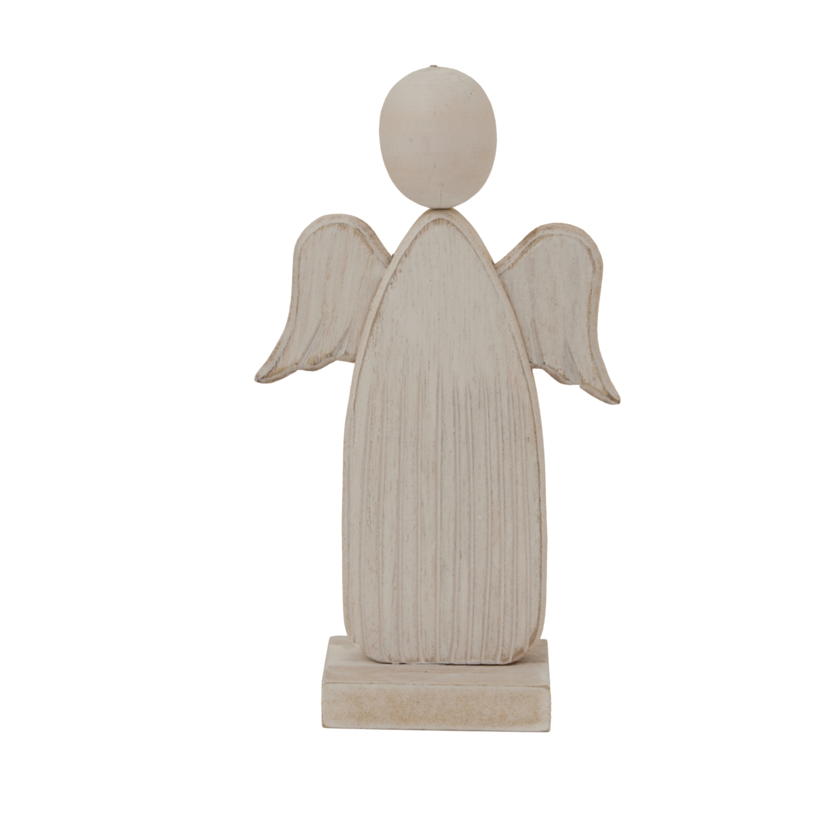 Whitewashed Rustic Angel - Image 2