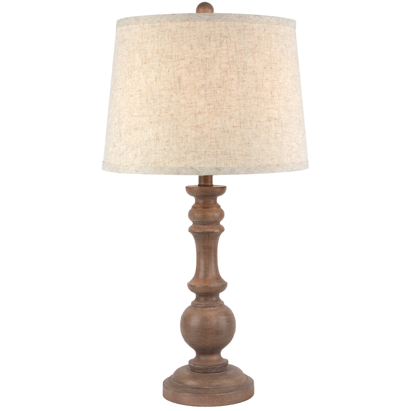 Seraphia Table Lamp With Edged Linen Shade - Image 2