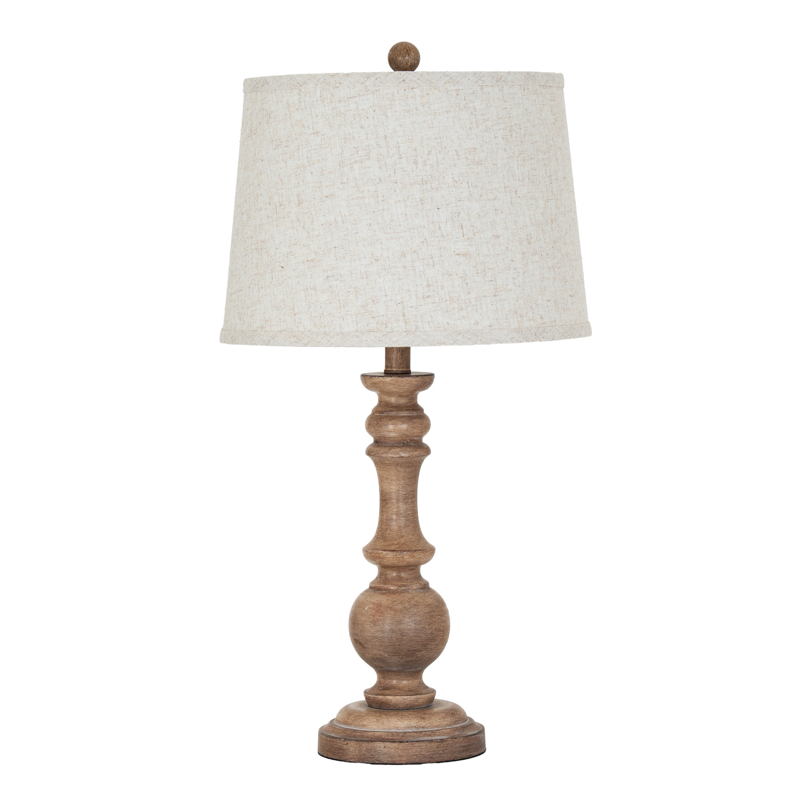 Seraphia Table Lamp With Edged Linen Shade - Image 3