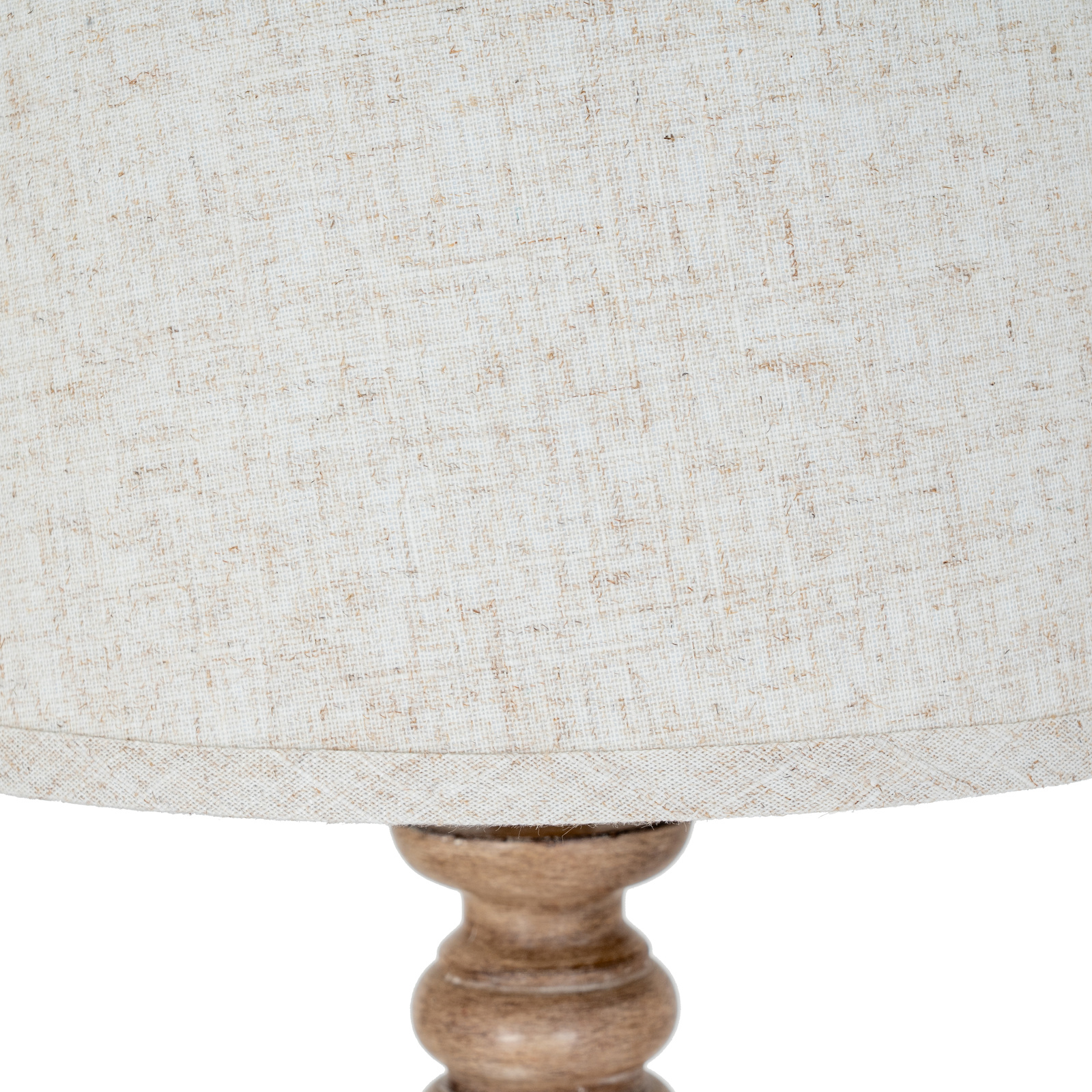 Seraphia Table Lamp With Edged Linen Shade - Image 5