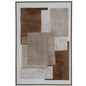 Sedora Hand Painted Canvas In Frame