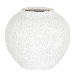 Ashen Medium Round Vase