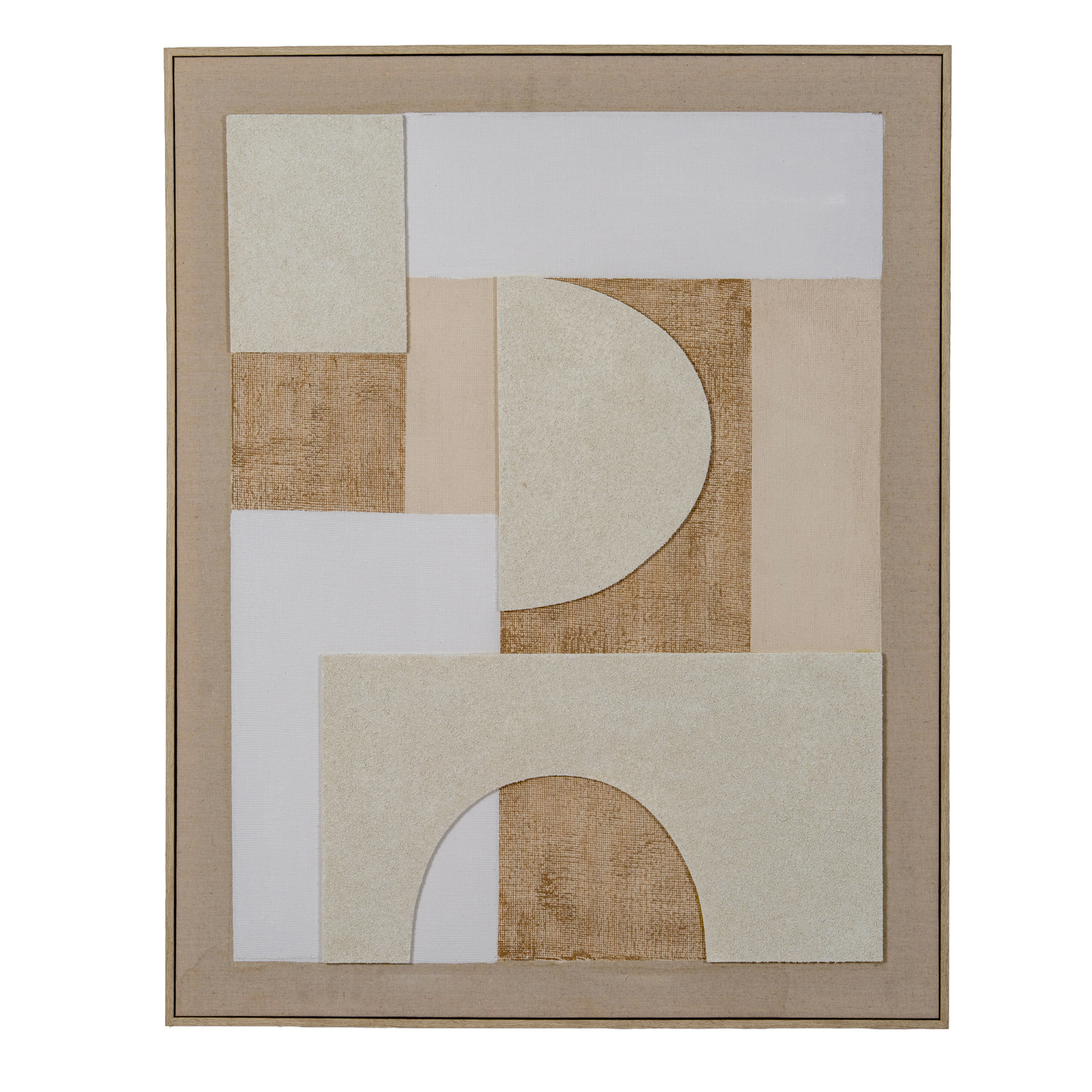 Lumera Linen Textured Canvas in Frame - Image 2