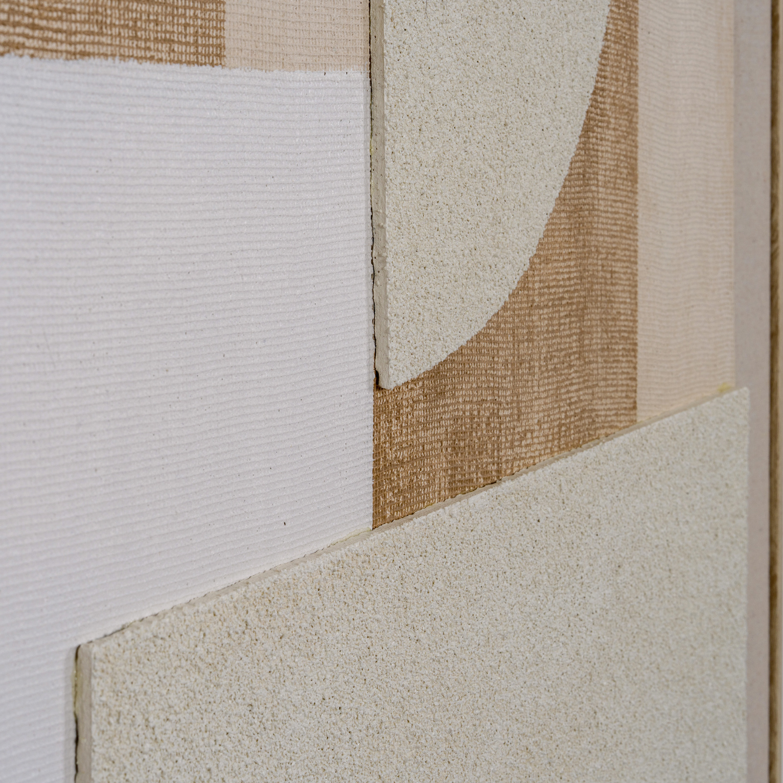 Lumera Linen Textured Canvas in Frame - Image 4
