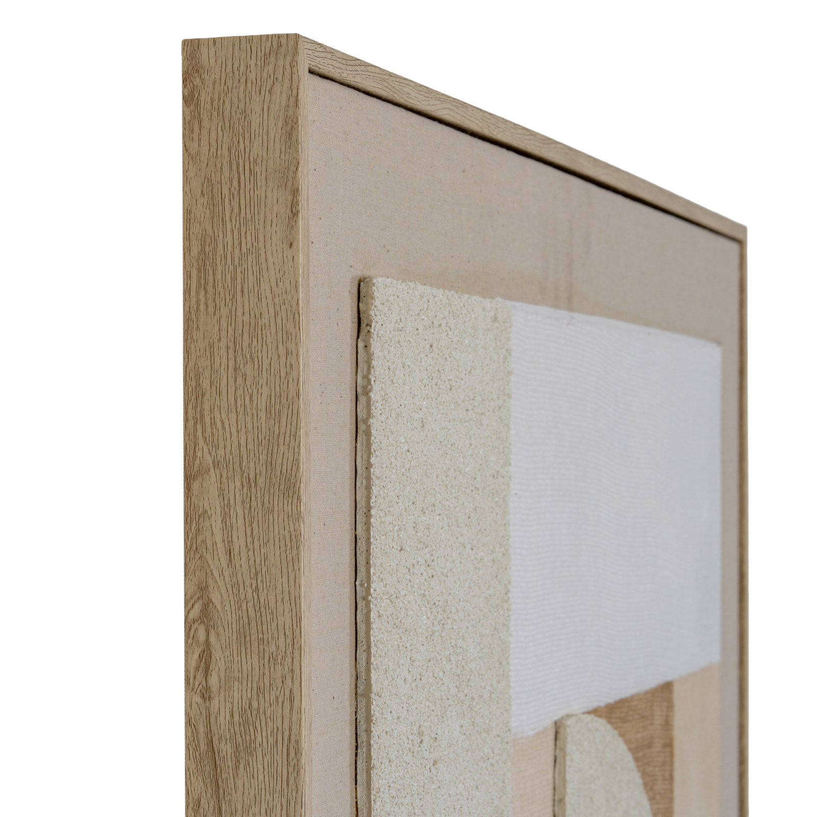 Lumera Linen Textured Canvas in Frame - Image 5