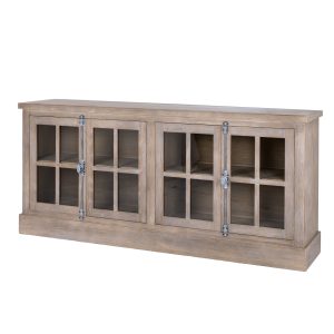 Haldon Collection 4 Door Glazed Sideboard